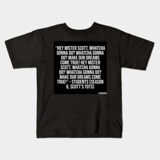 the office funny quote Kids T-Shirt